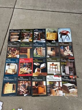 $10/10 Fine Woodworking Magazines Huge Lot 2005-2024